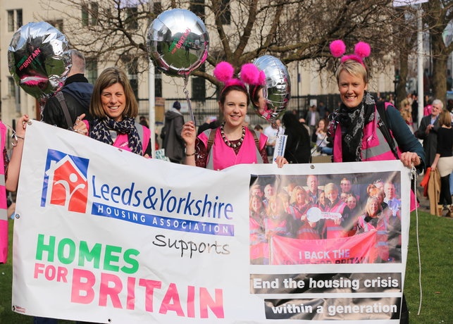 Thousands of people from all over the UK attended