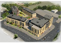 A CGI of the Roseberry Place scheme