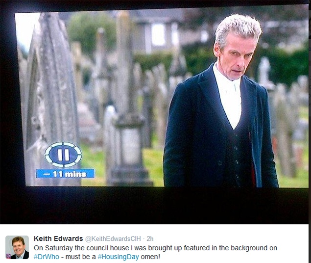 Keith Edwards - Dr Who tweet